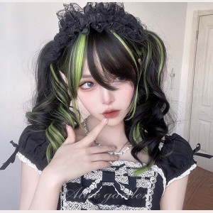 Hot Girl Influencer Not Mainstream Lolita  Hair Wig 60cm (UN156)